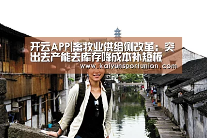 开云APP|畜牧业供给侧改革:突出去产能去库存降成本补短板(图1) 开云网站