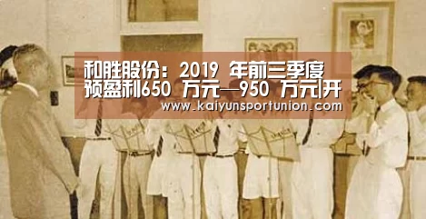 和胜股份:2019 年前三季度预盈利650 万元—950 万元|开云体验(图2) 开云体验